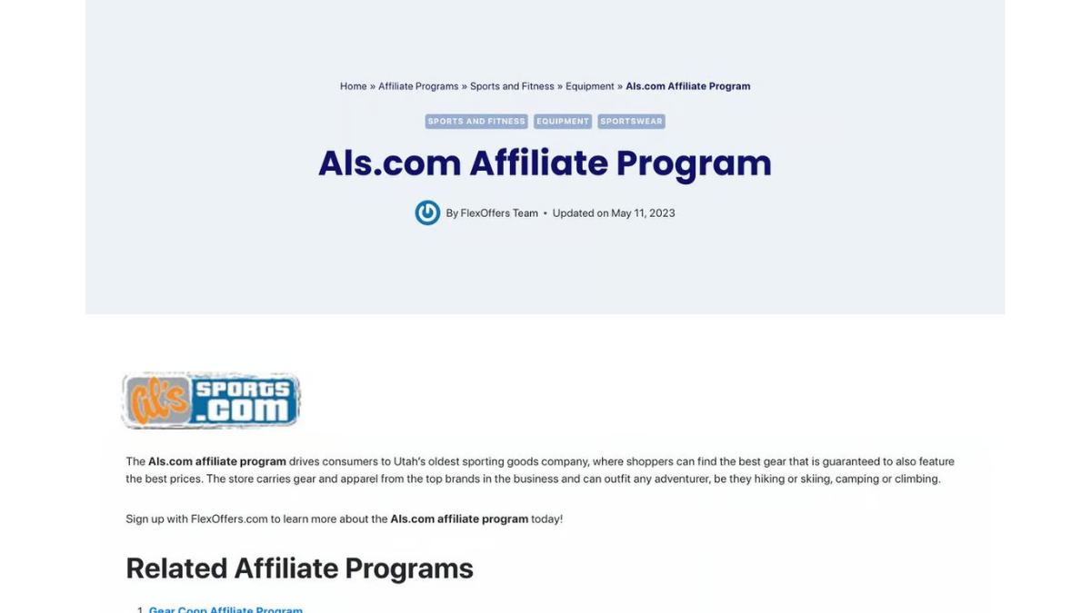 health fitness affiliate programs