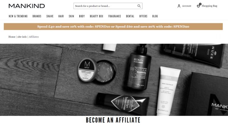 best affiliate programs in skincare niche