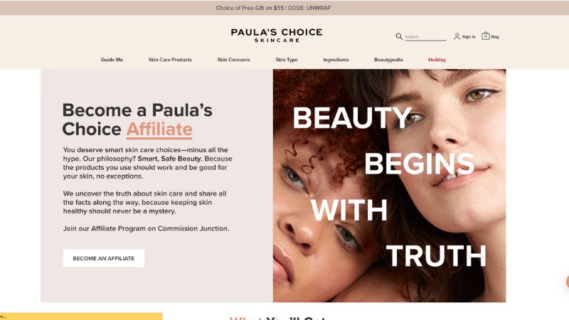 skincare affiliate marketing programs