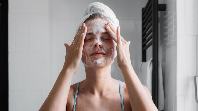 steps to clean your face