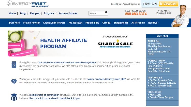 vegan protein powder affiliate program
