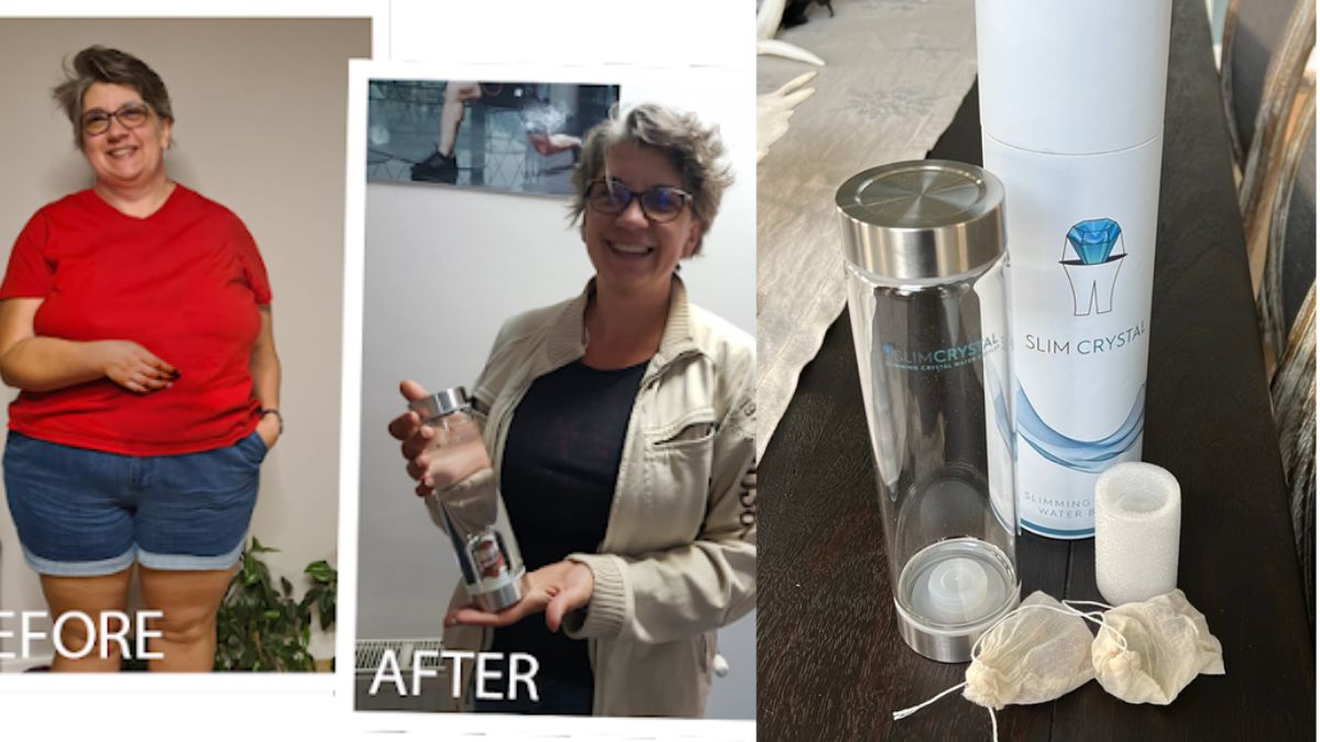 slimcrystal water bottle