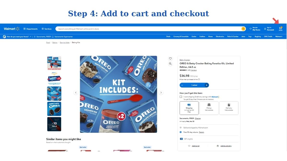 OREO & Betty Crocker Baking Fanatics Kit