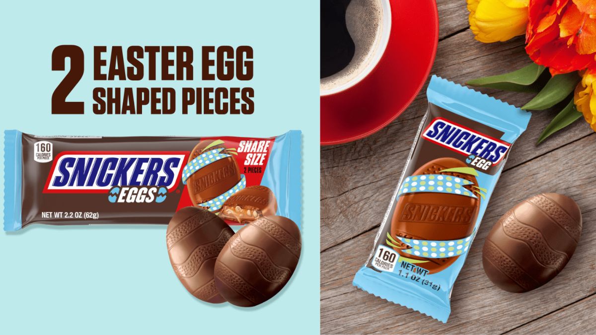 Easter and Snickers Shapes at Walmart