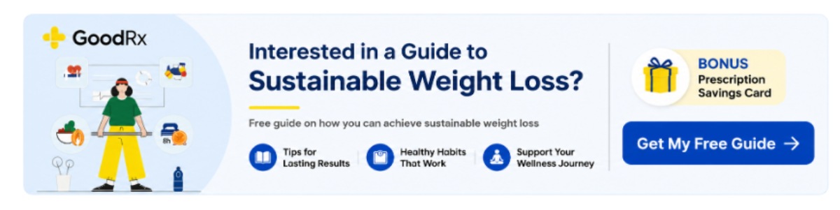 GoodRx Sustainable Weight Loss Guide